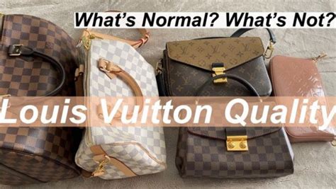 louis vuitton quality issues